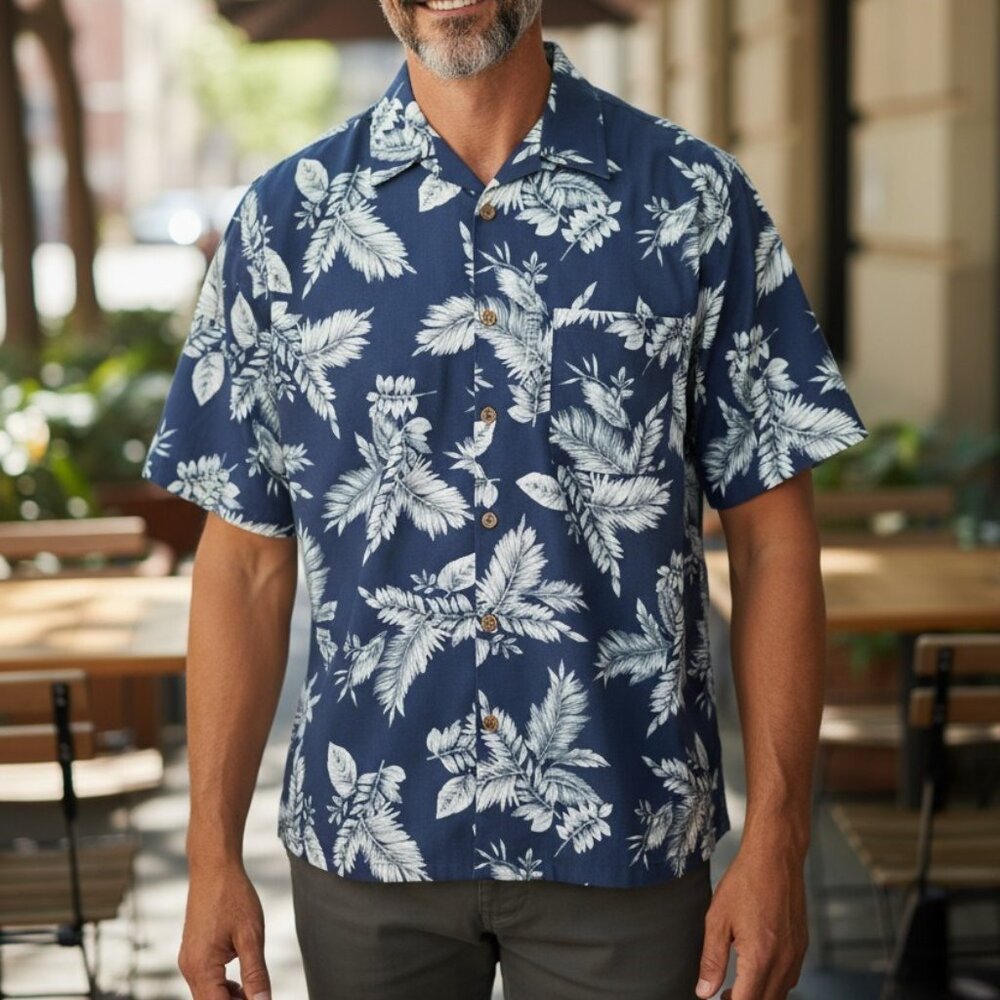 OP Sport Beach Traditions Hawaiian Shirt - XXL